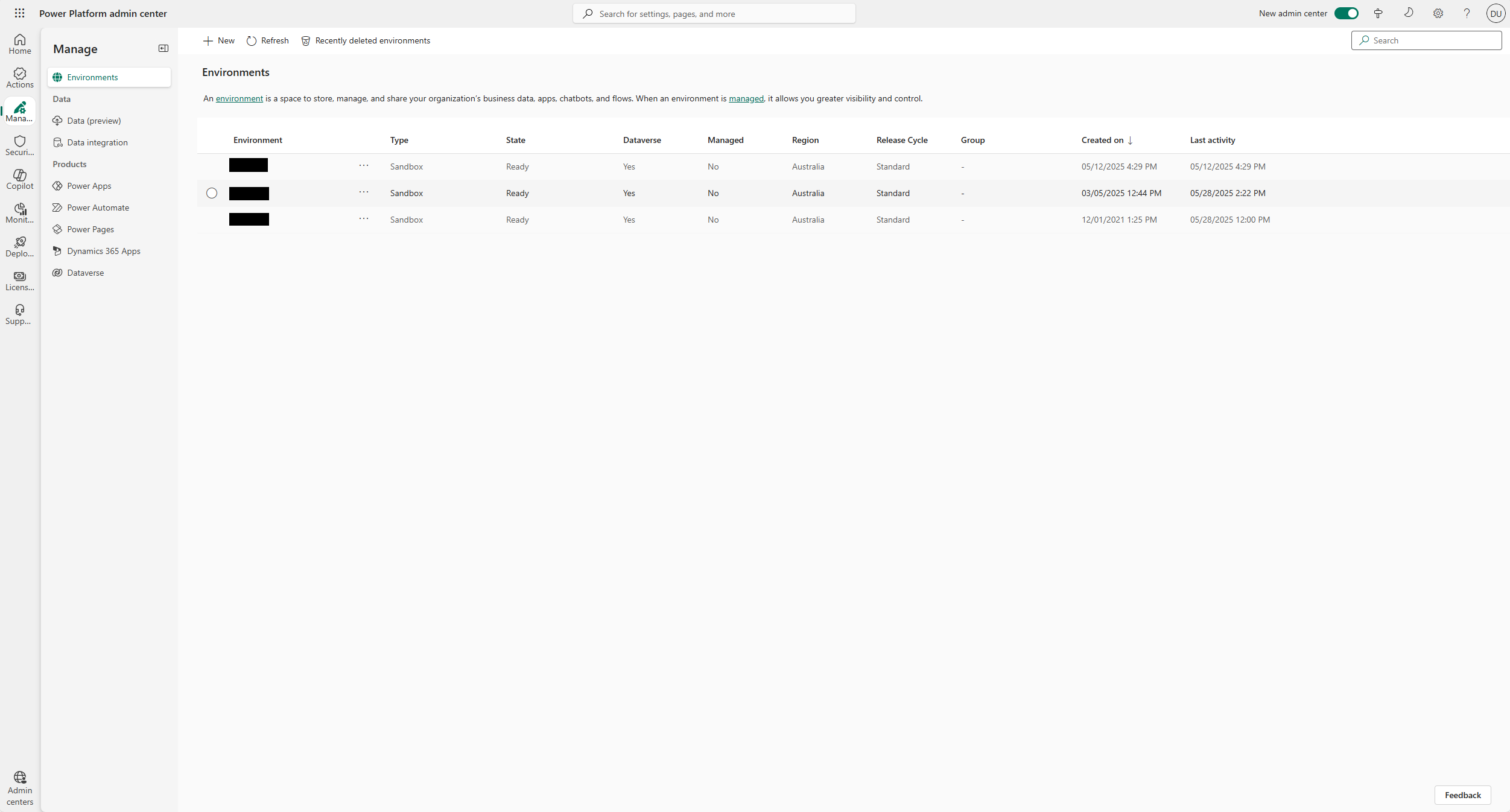 Microsoft Entra Admin Center