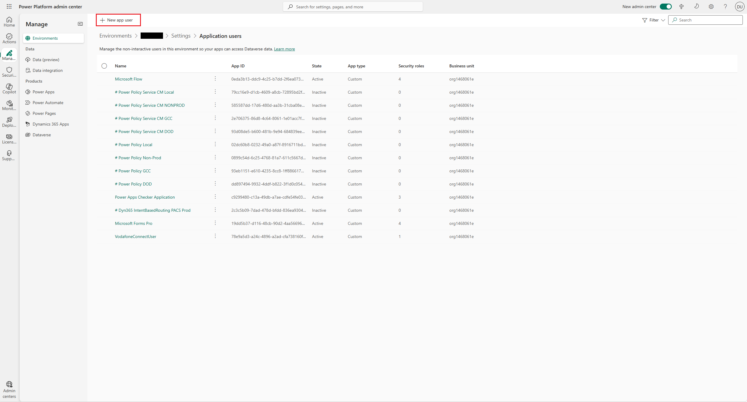 Microsoft Entra Admin Center