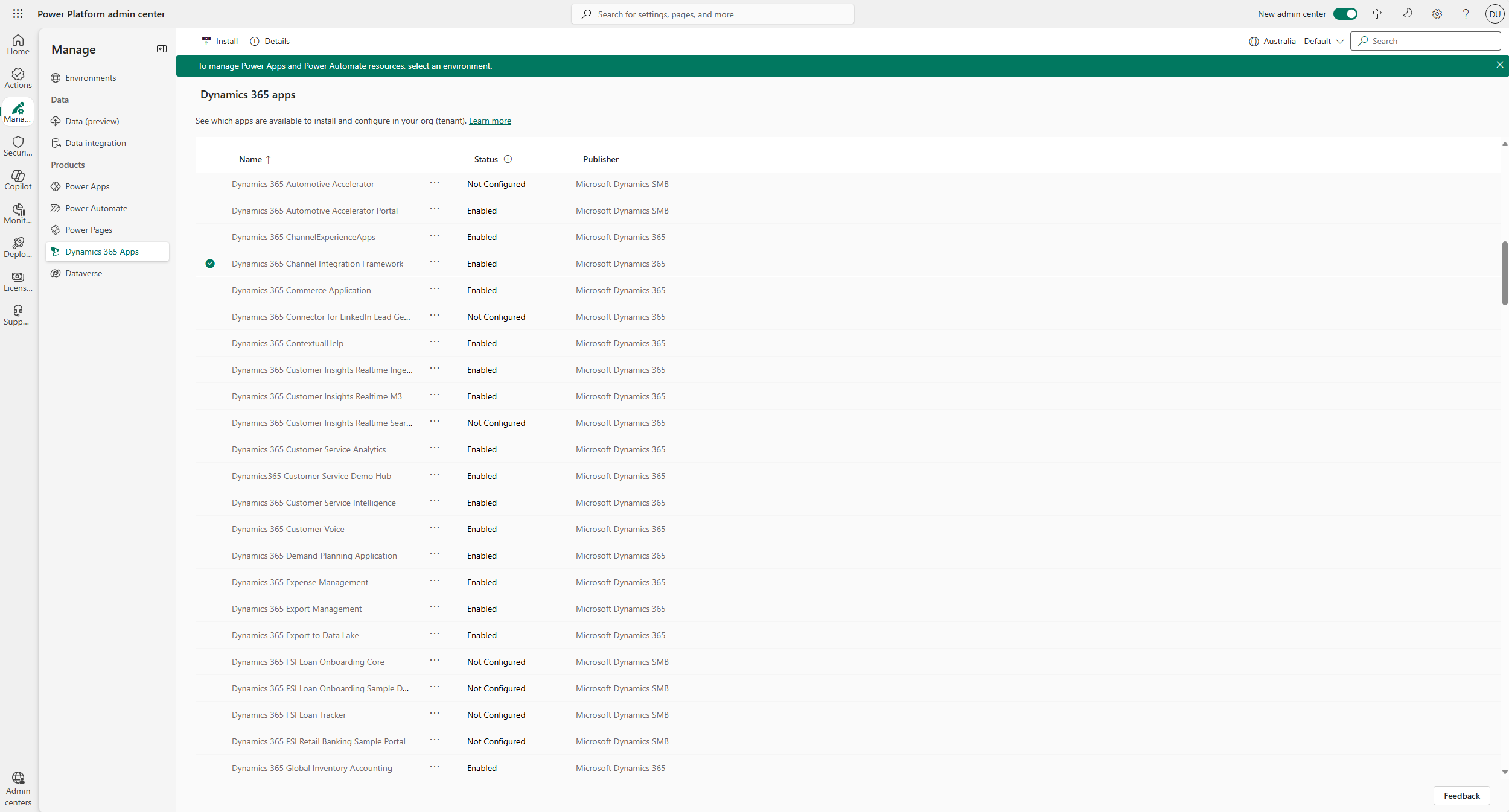 Microsoft Entra Admin Center